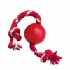 Pelota de caucho con cuerda KONG